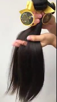 Virgin Brazilian Straight Hair Extensions