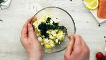 Lachsröllchen mit Spinat und Feta - leicht, lecker und frisch! ZUM REZEPT 