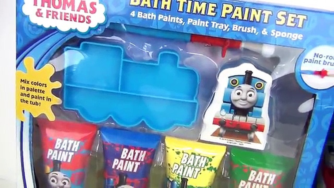 Thomas and Friends Bath Paint and Soap Toy Kid Videos