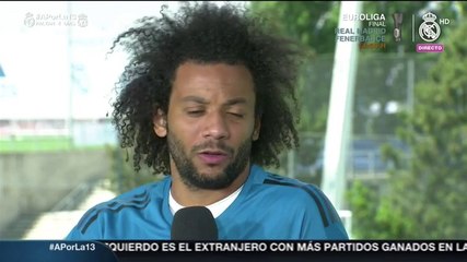 Marcelo: "Hay que darlo todo, jugar una final es un honor"