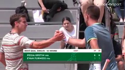 Roland-Garros : Pas d'exploit pour le Breton Evan Furness !