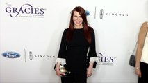 Megan Mullally 43rd Annual Gracie Awards Gala Red Carpet