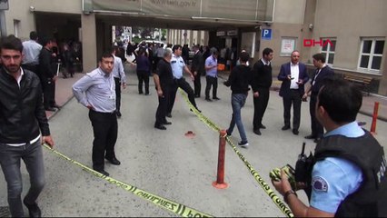 Acil Servis önünde kurşun yağmuru