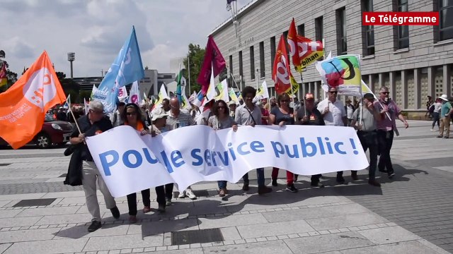 Lorient. Fonction publique : entre 1 000 et 1 500 manifestants