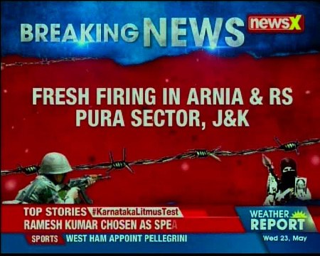 Pakistan violates ceasefire in Jammu and Kashmir again, 13 injured