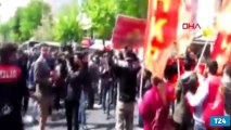 Beşiktaştat1 Mayıs kutlamalarına polis müdahalesi
