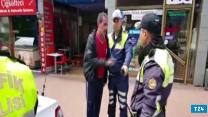 Alkollü sürücüden polise tepki: İnsan kız arkadaşının yanında alınır mı, sizde hiç saygı kalmamış!