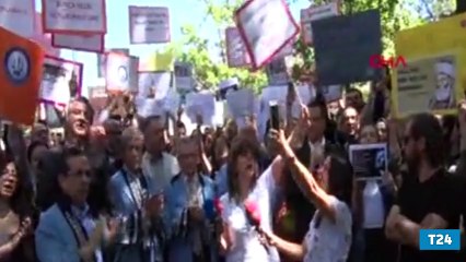 Gazi Üniversitesinde bölünme protestosu