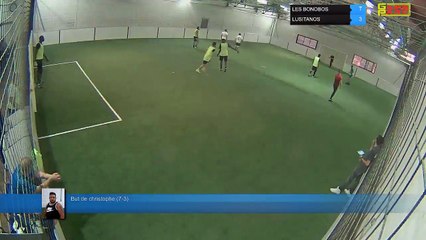 But de christophe (7-3) - LES BONOBOS Vs LUSITANOS - 22/05/18 21:00 - LIGUE 1 - Poitiers Game Parc