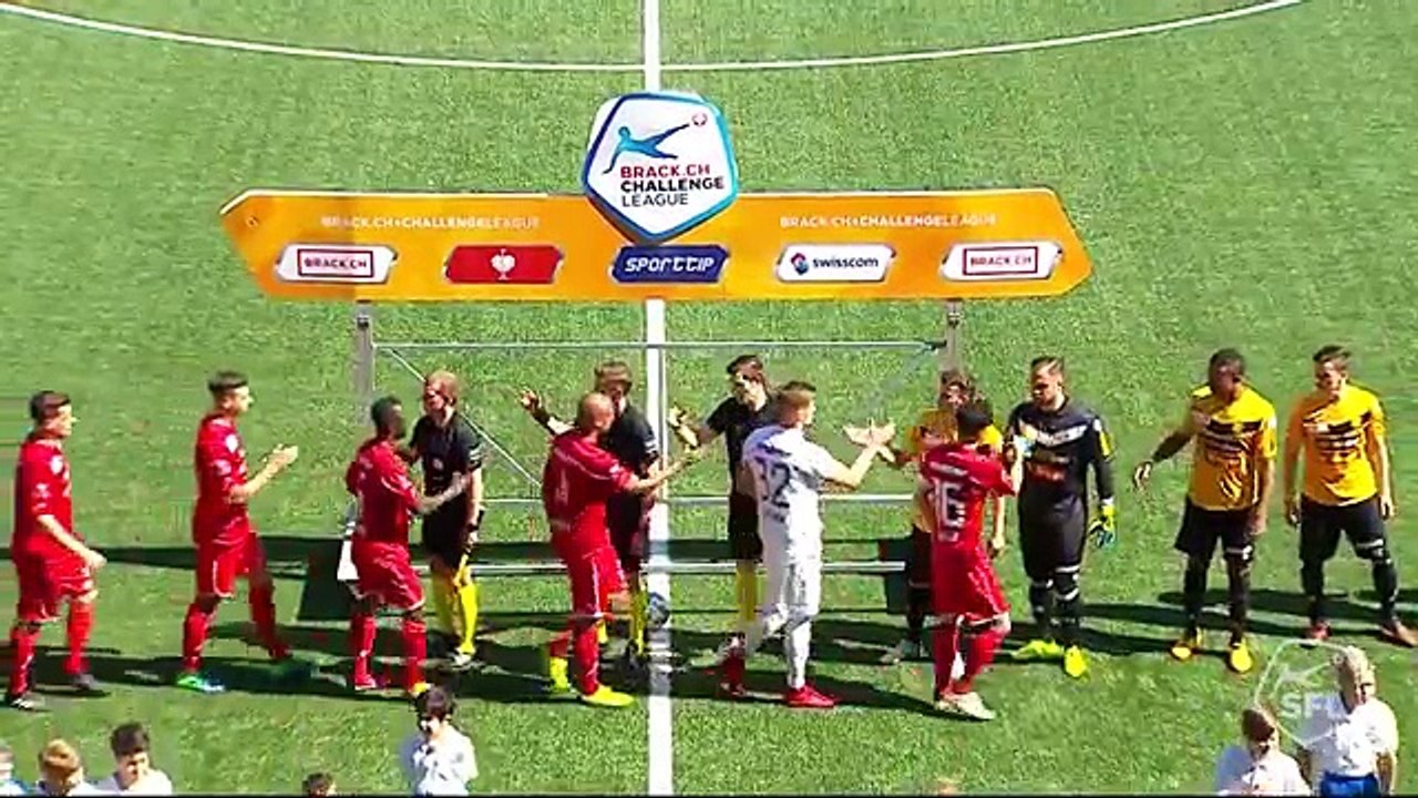 Schaffhausen 3:1 Winterthur (Switzerland. Challenge League. 21 May 2018)