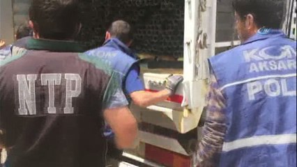 Tır dorsesi altına gizlenmiş 18 bin paket kaçak sigara ele geçirildi
