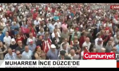 Muharrem İnce'den Mustafa Sandal şarkısıyla gönderme