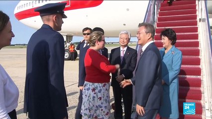 Moon Jae-In visits Washigton to save meeting between Trump and Kim Jong Un