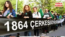 (22 Mayıs 2018) ÇERKESLER 154 YIL SONRA  SÜRGÜNÜ PROTESTO İÇİN YÜRÜDÜ