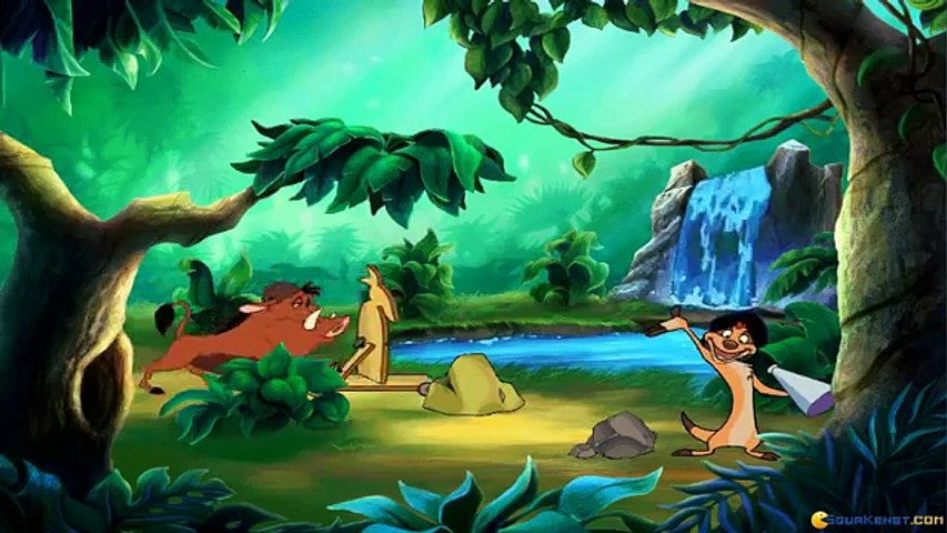Timon & Pumbaas Jungle Games gameplay (PC Game, 1995)