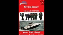 Mercury Mariner 200 DFI OPTIMAX Service Manual