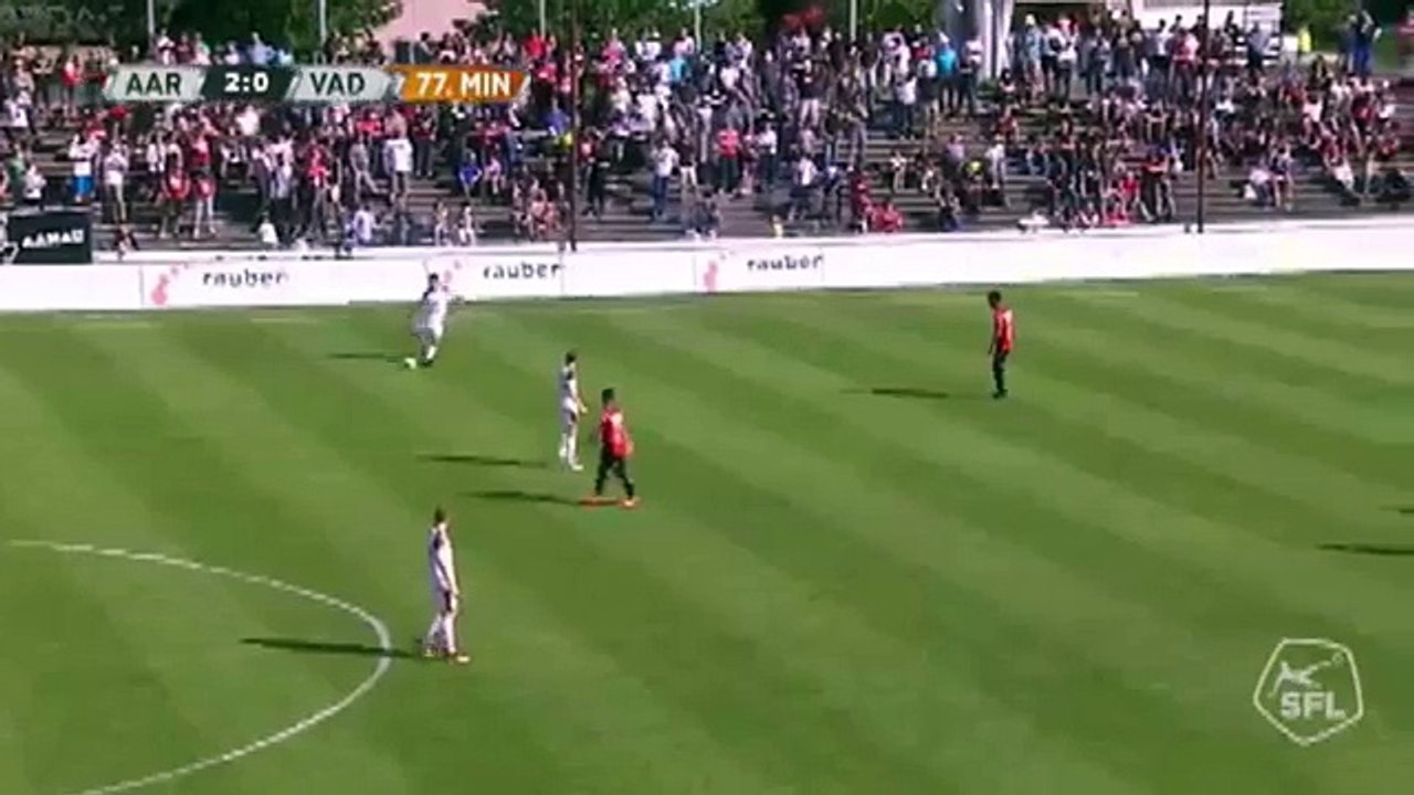 Aarau 2:1 Vaduz (Switzerland. Challenge League. 21 May 2018)