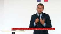 Emmanuel Macron tacle Jean-Louis Borloo et son plan banlieues écrit par 