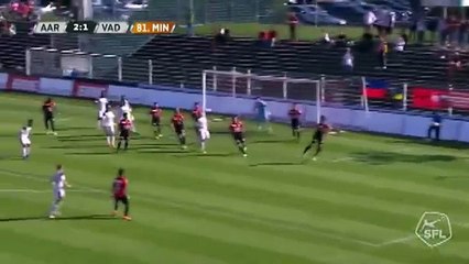 Aarau 3:1 Vaduz (Switzerland. Challenge League. 21 May 2018)