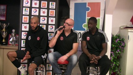 Interview d'après match de Mickael LAPOINTE et d'Ibou DIALLO