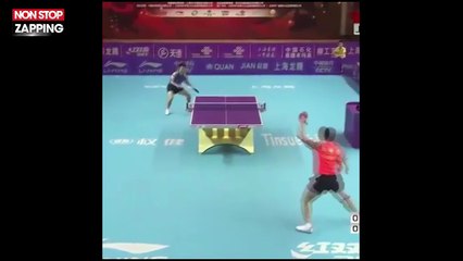Tennis de table : Un échange hallucinant entre deux joueurs en Chine ! (vidéo)