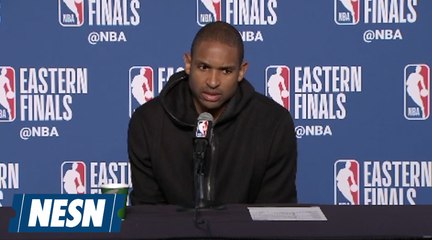 Horford: 'It's hard to win on the road, as we found out here'