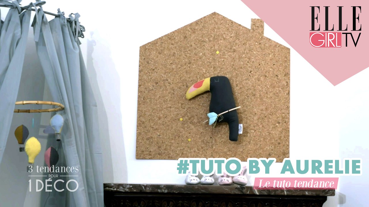 TUTO : Cadre Mémo X Aurélie I 3 TENDANCES POUR 1 DECO avec MAREVA GALANTER  sur ELLE GIRL TV ! #5