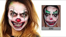 Evil Clown Face Painting | Ashlea Henson