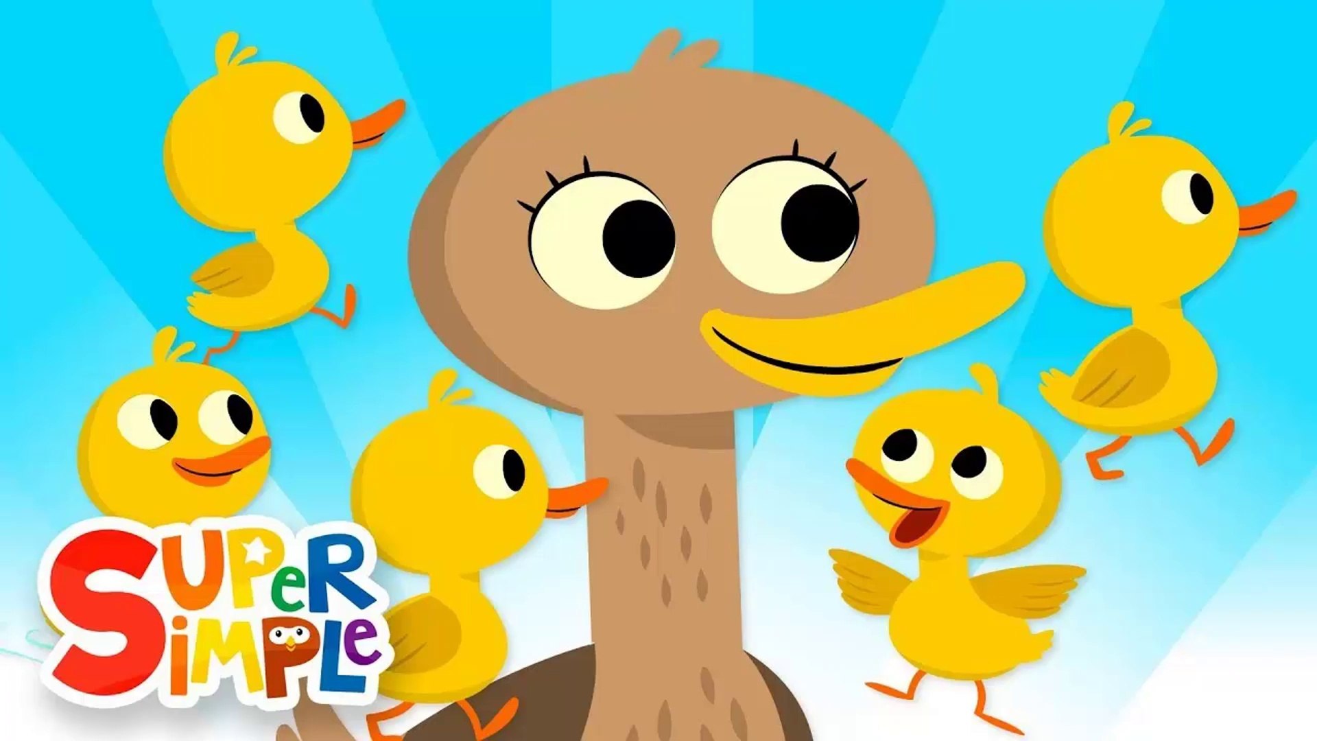 ⁣Songs for kids - Five Little Ducks  Kids Songs - Baby Songs