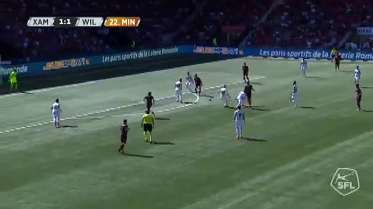 Xamax 2:1 Wil (Switzerland. Challenge League. 21 May 2018)