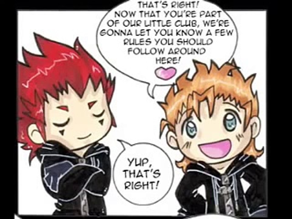 Advice from Axel and Demyx