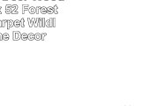 Wilderness Deer Woods Rug 37 x 52 Forest Rustic Carpet Wildlife Theme Decor