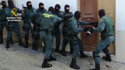 Desmantelada una red de narcotraficantes con once detenidos en Baena (Córdoba)