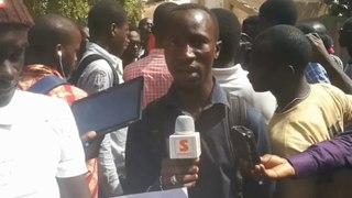 Les étudiants de l'Ucad crachent sur les 10 millions de Macky Sall remis à la famille de Fallou Sène