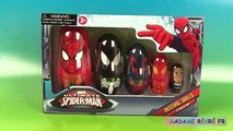 Spiderman Poupées Gigognes Nesting Dolls Oeufs Surprise Marvel Avengers Nouveaux Héros