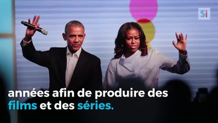 Michelle et Barack Obama recrutés par Netflix