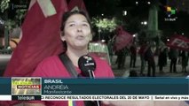 Movimientos sociales en Brasil se manifiestan en apoyo a Maduro