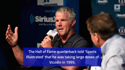 Brett Favre Opens Up About Past Vicodin Addiction