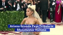 Ariana Grande Pays Tribute to Manchester Victims