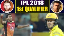IPL 2018 : Shane Watson out for 'Duck', Bhuvneshwar Kumar strikes for SRH | वनइंडिया हिंदी