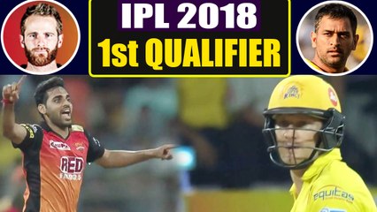 IPL 2018 : Shane Watson out for 'Duck', Bhuvneshwar Kumar strikes for SRH | वनइंडिया हिंदी