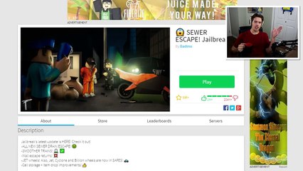 NEW SEWER ESCAPE UPDATE IN ROBLOX JAILBREAK