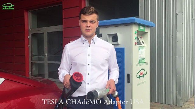 TESLA CHAdeMO Adapter USA (Переходник с CHAdeMO на Tesla с американской зарядкой)