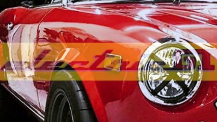 Electric 1980 Fiat 124 Spider, Tesla Electric