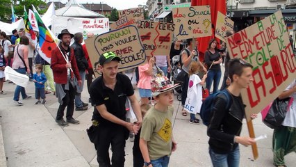 Manif des fonctionnaires : environ 240 personnes à Thonon-les-Bains