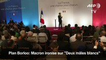 Banlieues: Macron ironise et annonce une série de mesures