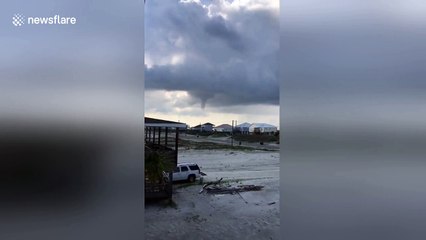 Man captures funnel cloud forming over Alabama
