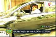 Asaltan a taxistas que trabajan con aplicativos de celular