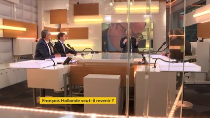 François Hollande : "Il n'exclut jamais rien. Il se créé des opportunités. Il constate qu'il y a un vide de l'opposition et avec son livre, il occupe cet espace là", explique Christophe Pierrel #lesinformés