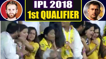 IPL 2018: Sakshi Dhoni rejoices over Chennai Super Kings win over SRH | वनइंडिया हिंदी